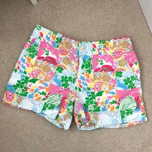 Lilly Pulitzer mixed print shorts